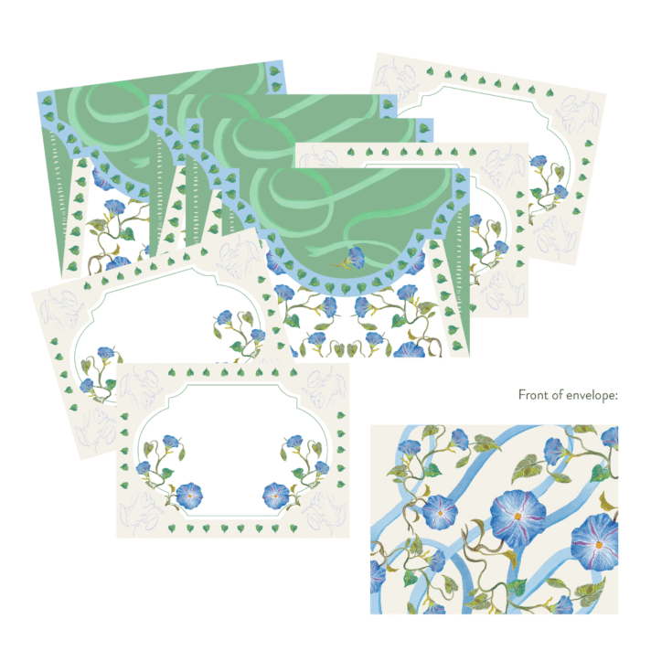 Correspondence Set - Cerulean Morning