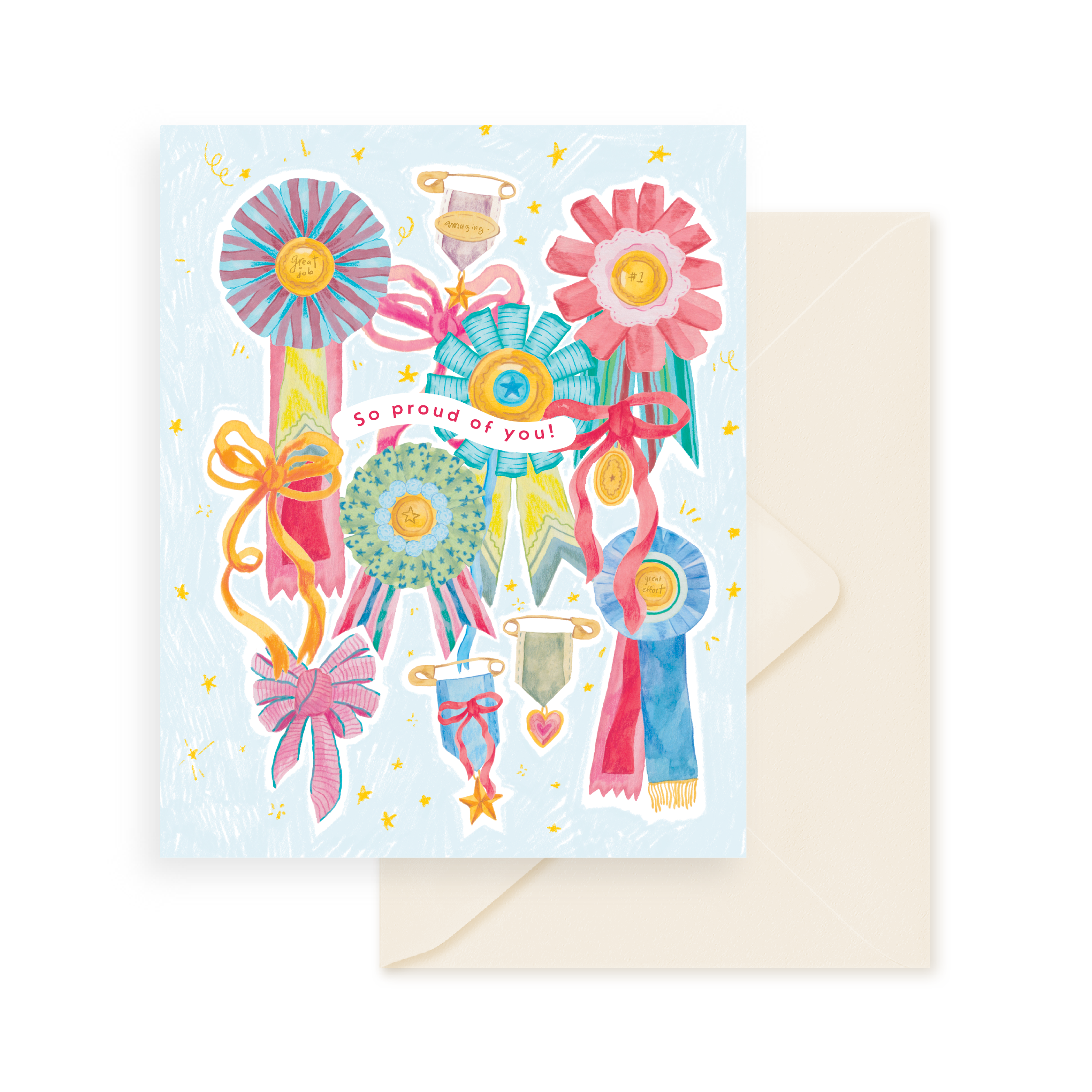 Greeting card - So Proud of You