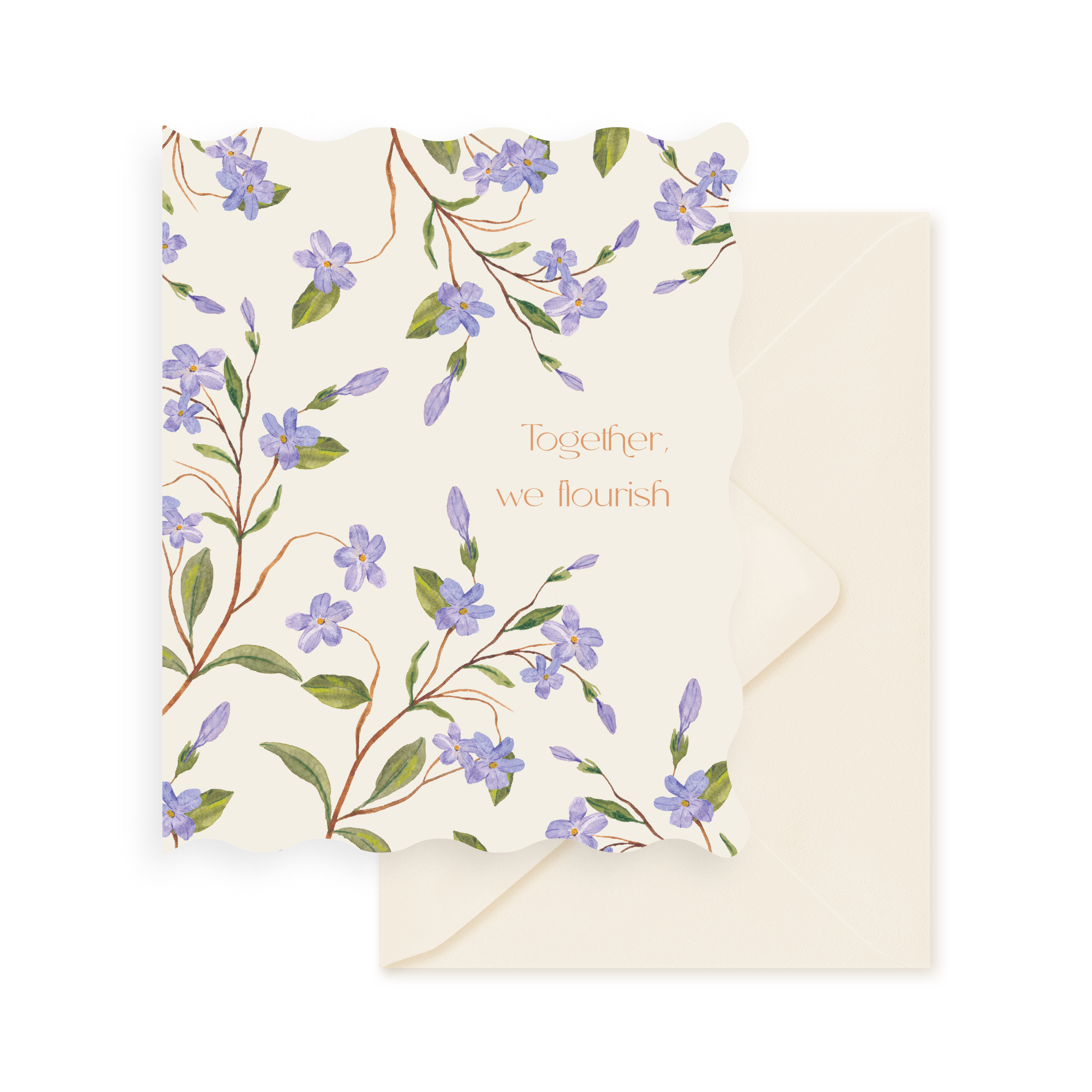 Greeting card - Together We Flourish