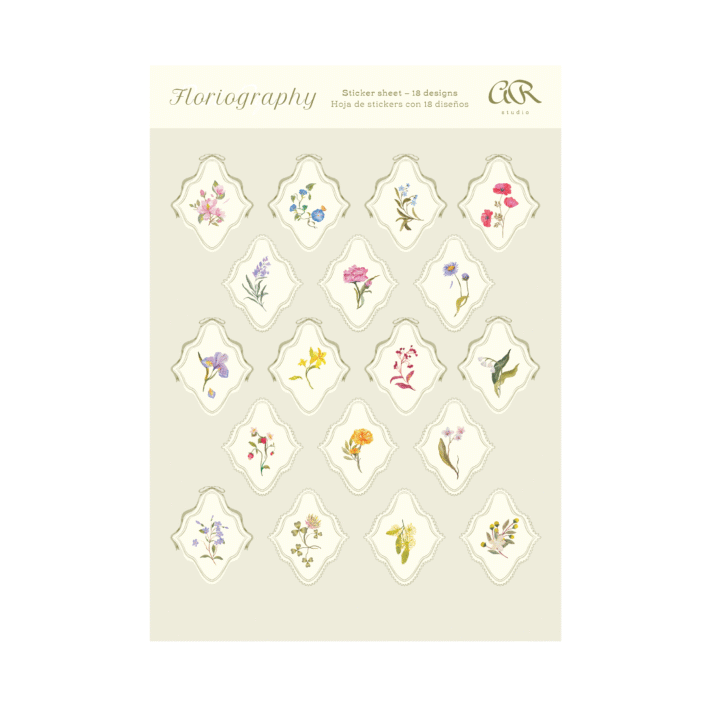 Stickers - Floriography Seals