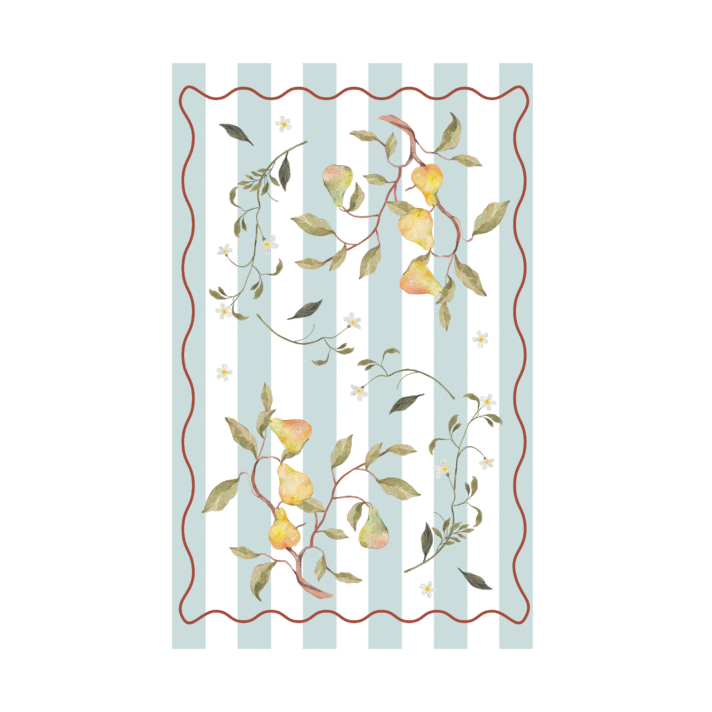 Tea Towel -  Quiet Orchard: "Early Light"