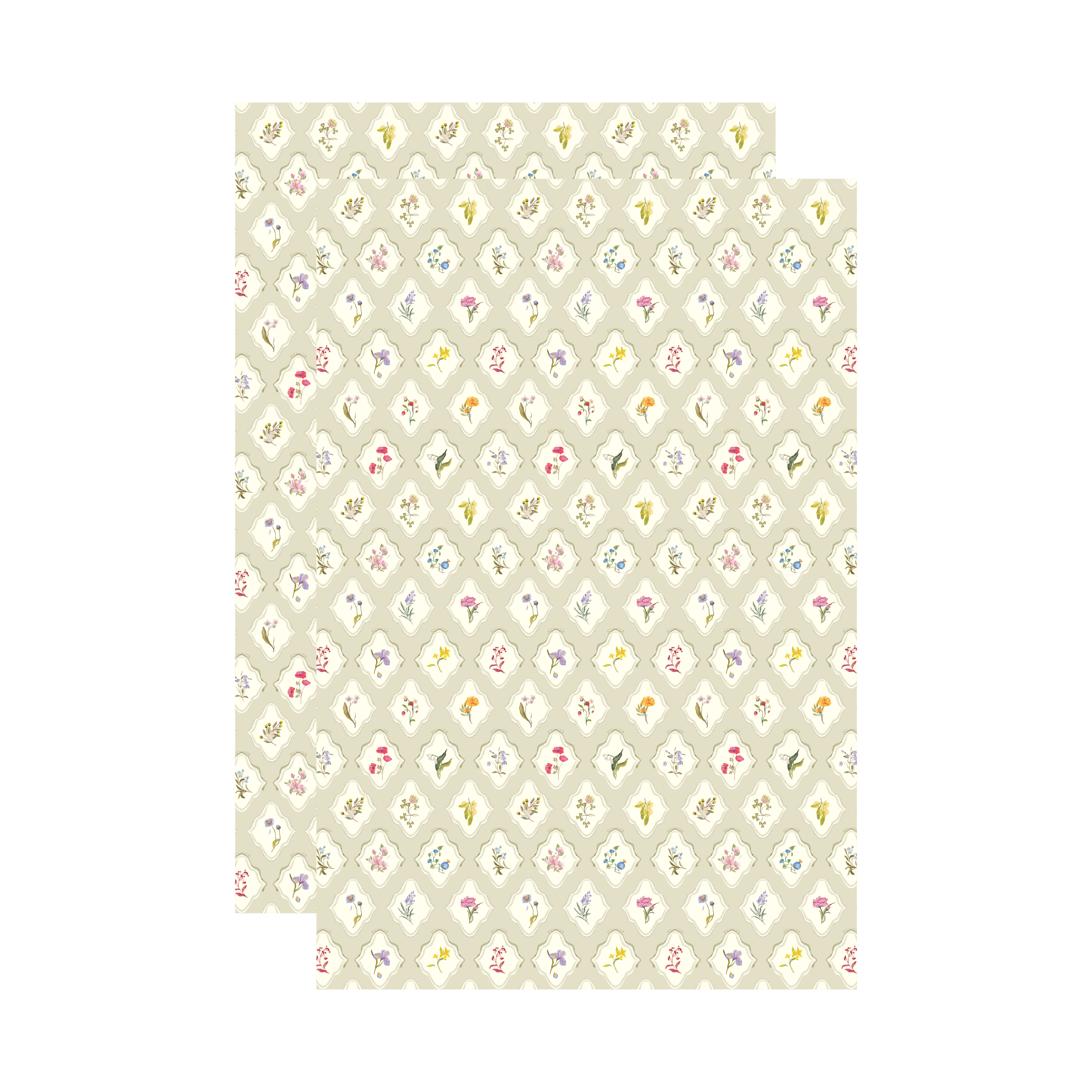 Wrapping Paper - Floriography: Trellis Garden